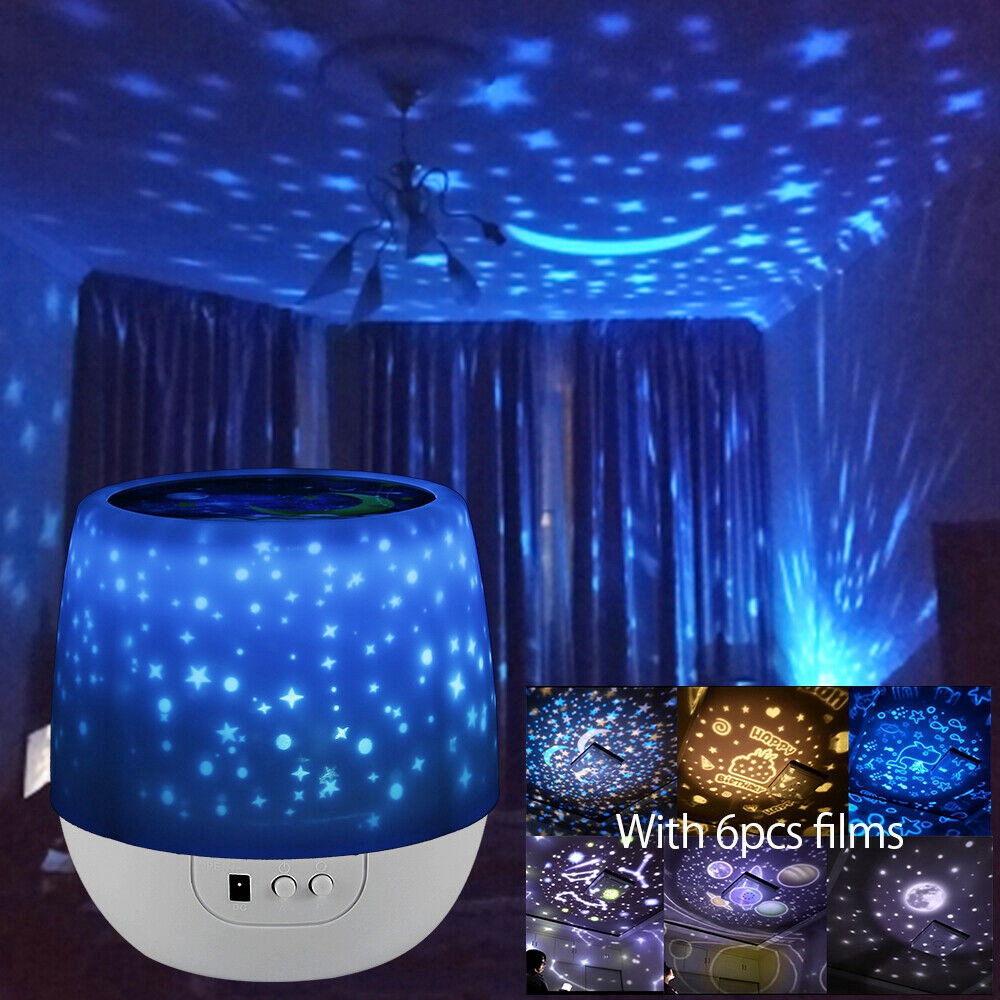 rotating light projector for babies