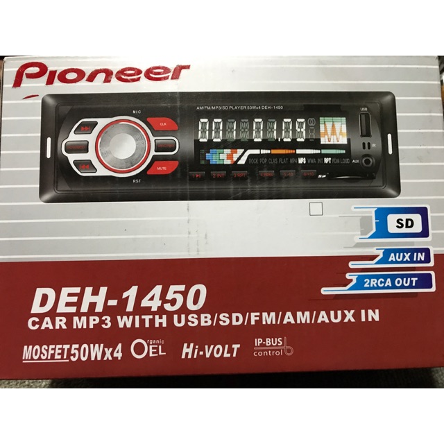 pioneer deh 1450ub
