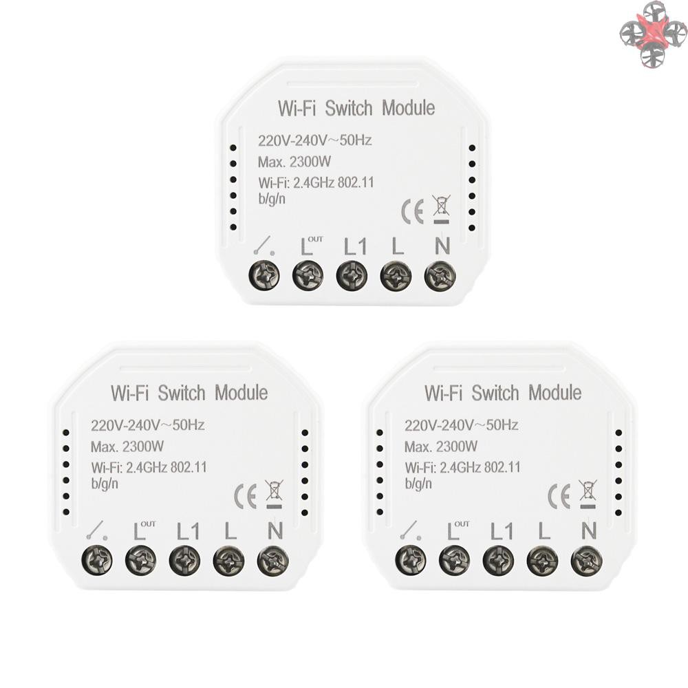 Top Wifi Intelligent Light Switch Diy Breaker Module App Remote Control Shopee Philippines