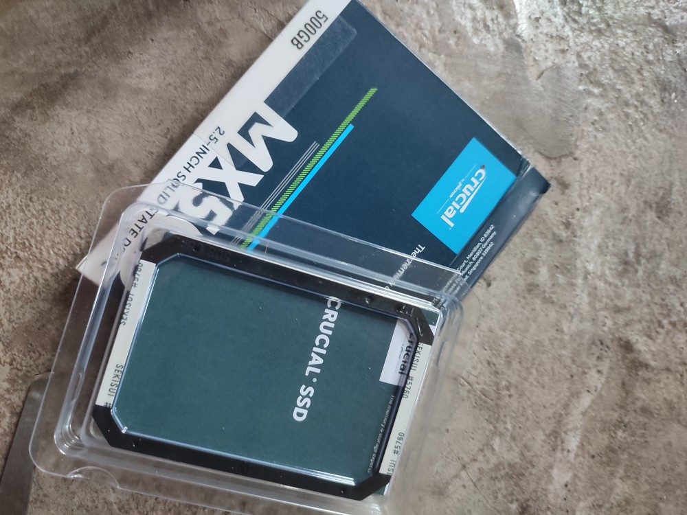 Crucial MX500 500GB 2.5