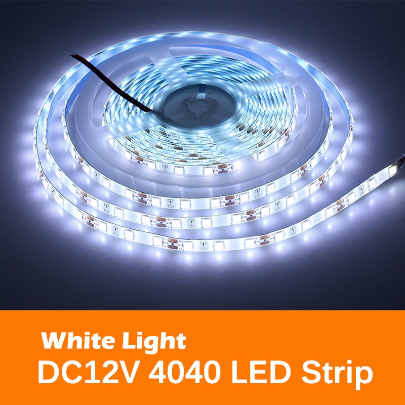 12V 5M 5050 300LEDs Nature White 4000k-4500k Flexible led Strip Waterproof IP67 