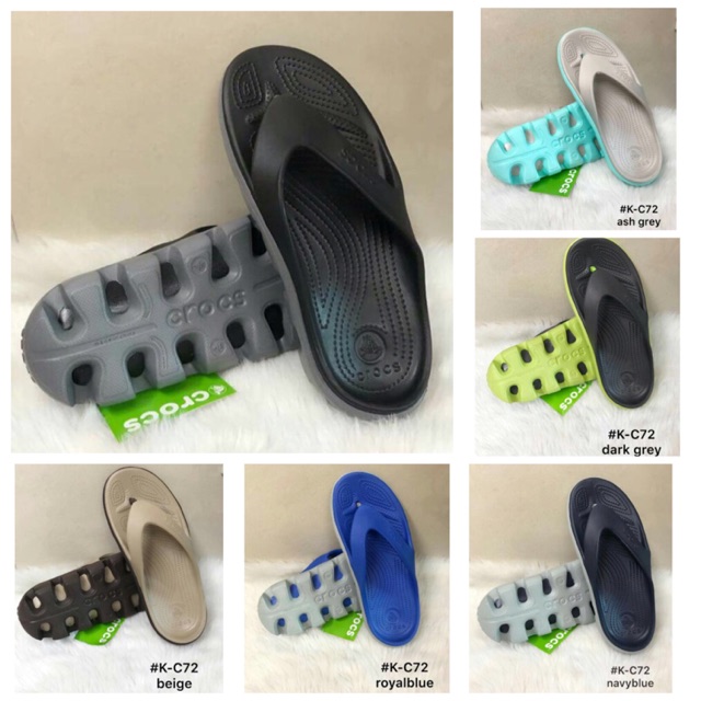 crocs duet sport flip flop