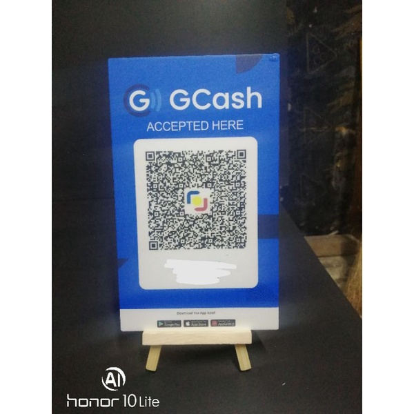 GCASH PAYMAYA BPI BDO BANKS SIGNAGES QR CODE STANDEE | Shopee Philippines