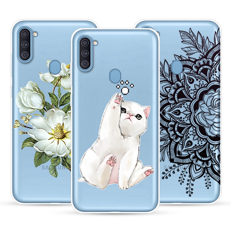 Samsung A11 Case 2020 Cute silicone Soft TPU Back Cover For Samsung