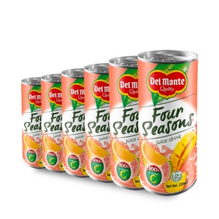 DEL MONTE Four Seasons Juice Drink for Refreshing Fruity Goodness - 220ml x 6 #2