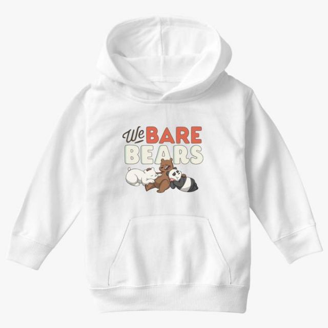 we bare bears pullover