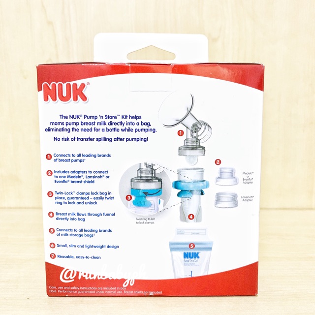 nuk pump n store kit