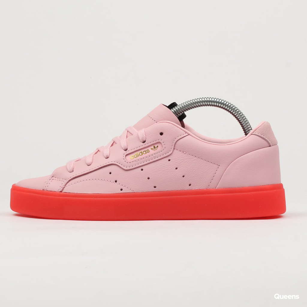 adidas sleek pink red