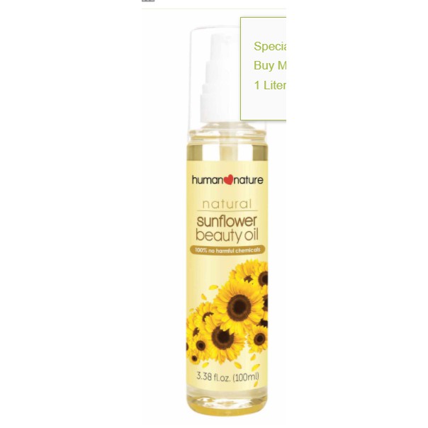 Human Nature Sunflower Beauty Oil Shopee Philippines