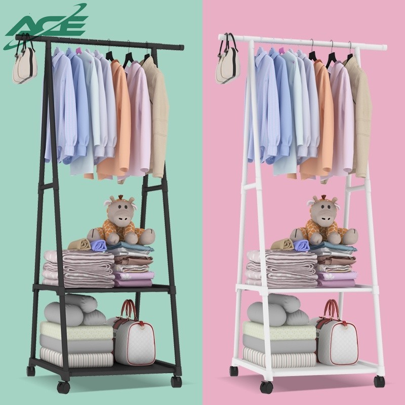 Triangle Coat Rack Bedroom Multifunction Clothes Hanger Shopee