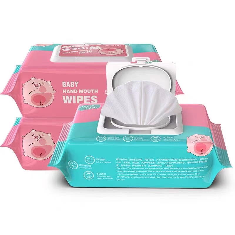 BABY WET WIPES Organic Baby Wipes 80 Pcs Per Pack 99 Water