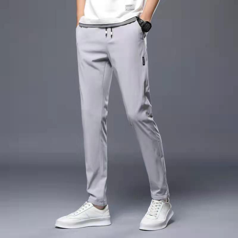 CY Summer ice silk pants ultrathin men's quickdrying breathable sport