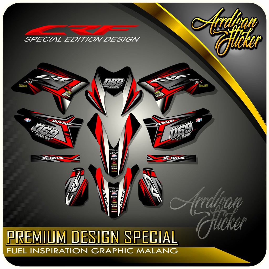 Latest Crf 150 L Design Decal Crf 150l Decal New Honda Crf Decal Shopee Philippines