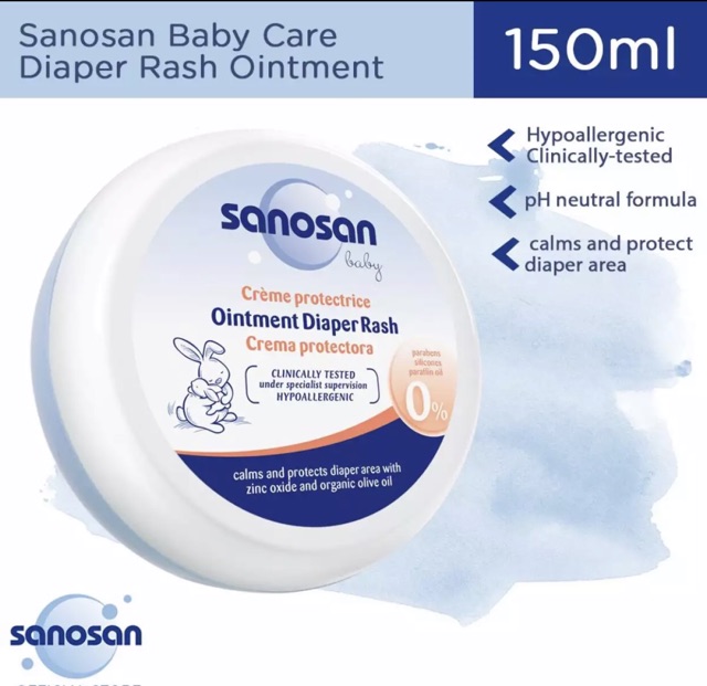 sanosan diaper rash cream
