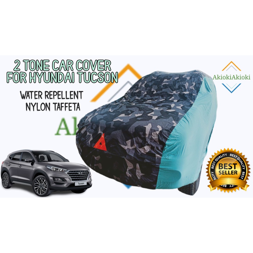 2 Tone Car Cover HYUNDAI TUCSON Protection for Dust,Scratch,Water