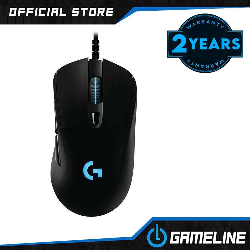 Logitech Wired G403 Hero Gaming Mouse Black Shopee Philippines