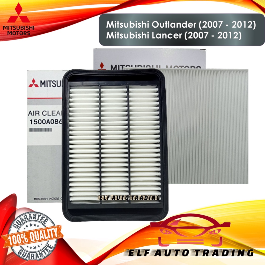 Combo Engine Air Filter and Cabin Filter Mitsubishi Outlander (2007