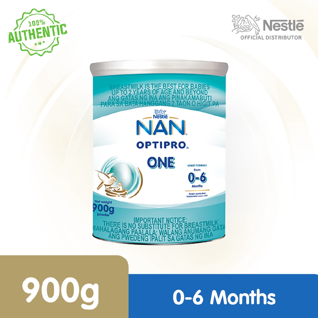 NAN® OptiPro® One Infant Formula For 06 Months 900g Shopee Philippines