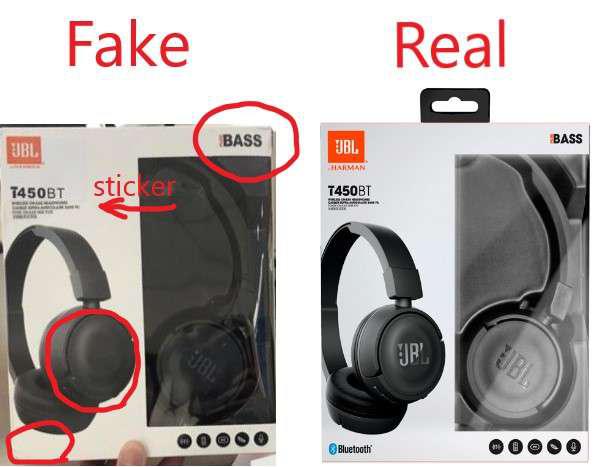 jbl t450bt fake