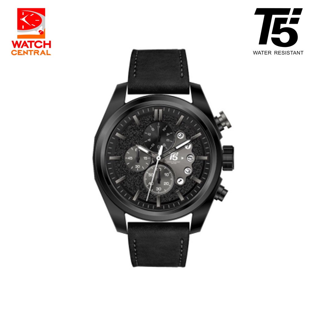 T5 Men's Watch H3751G Chronograph Water Resistant | Shopee Philippines