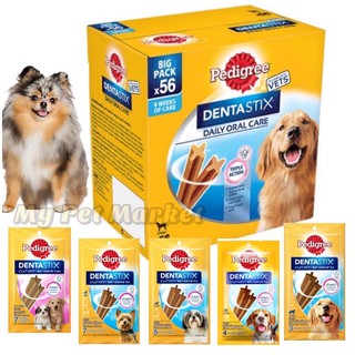 PEDIGREE DENTASTIX Dog Treats (sold as per pack)