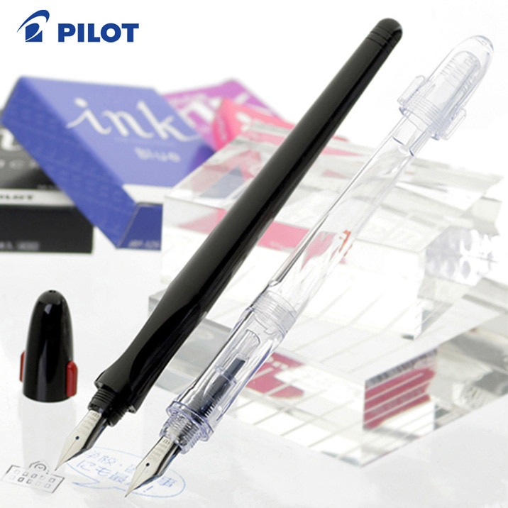 1PCS Students Luxury Penmanship Fountain Pen & Sac Japan Pilot