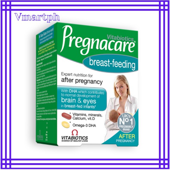 Synthetic Vitamin Pregnacare Breast Feeding 84 Capsules Of Vitabiotics Uk Shopee Philippines