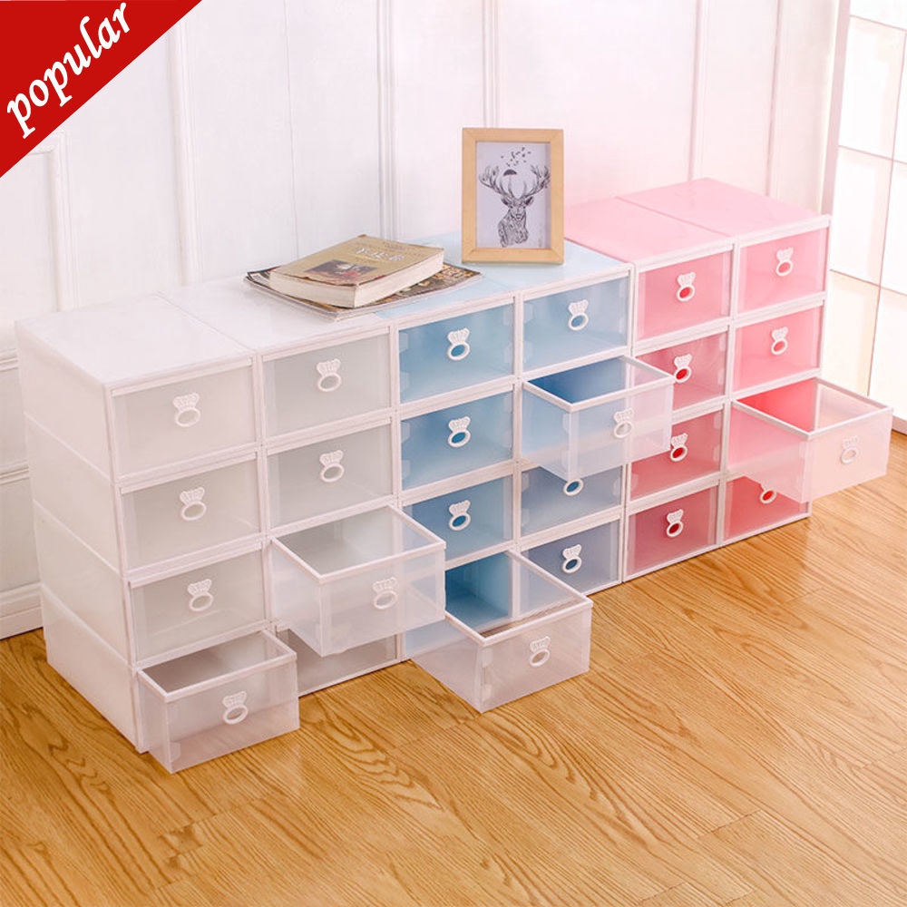 Transparent Drawer Type Shoe Cabinet Shopee Philippines