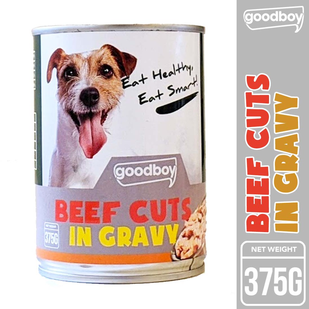 Good Boy Dog Food Canned Beef Cuts In Gravy Variant For Adult Dogs