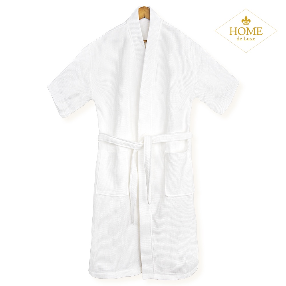 [Waffle Pure Cotton Bathrobe] Home de Luxe Waffle Pure Cotton Grand