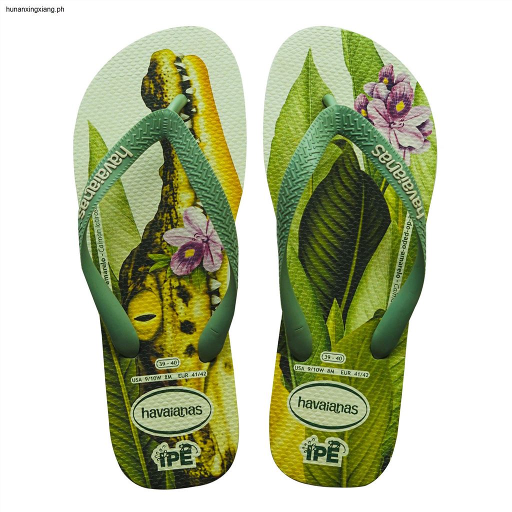 Spot goods-2021 Brazil imported new slippers IPE animal printed flip flops genuine non slip shoes package mail | Shopee Philippines