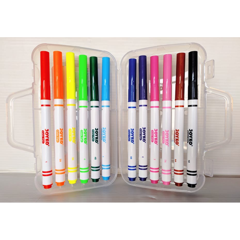 Joyko CLP-04 Color Pen 12 Color 