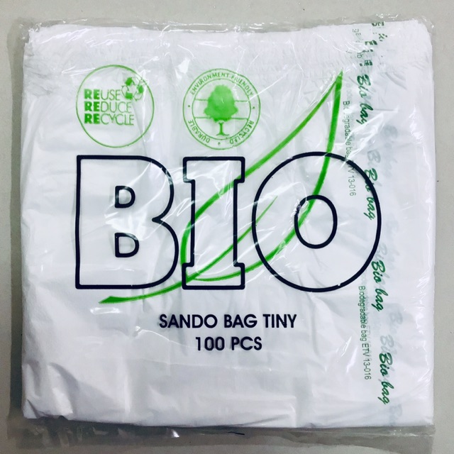 BIODEGRADABLE Tiny Plastic Sando Bag Shopee Philippines