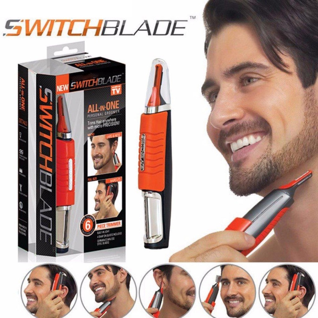 Hair Trimmer Switchblade Shaver Grooming Tool Kit | Shopee Philippines