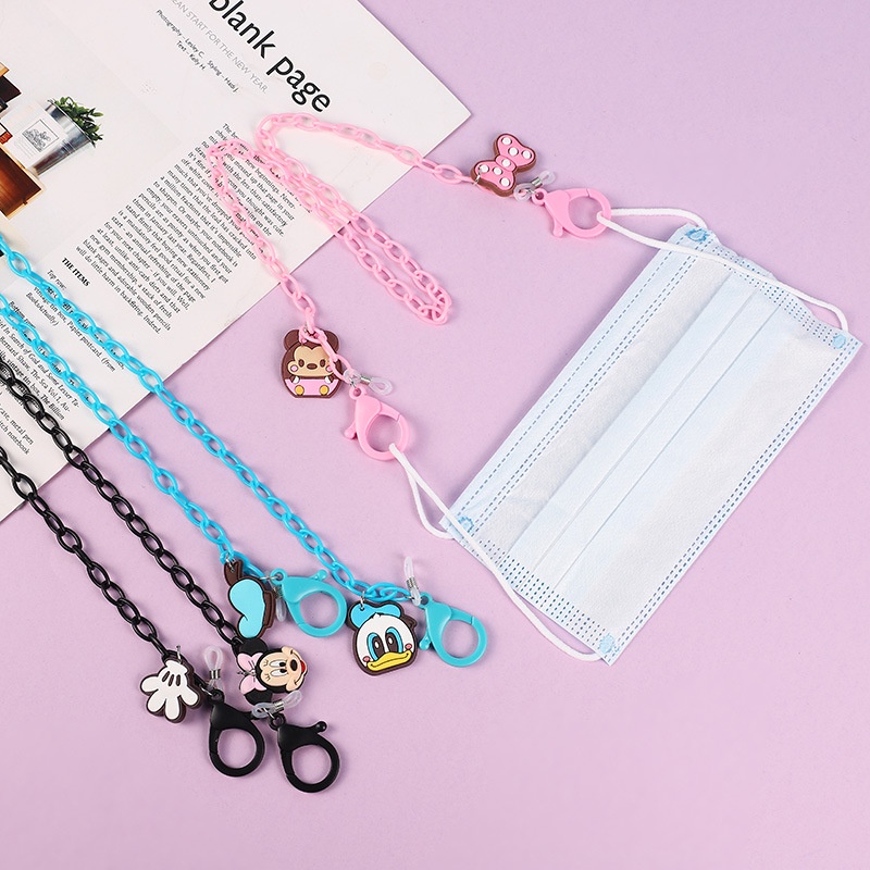 Mask Face Lanyard Face Masks Chain Anti Lost Face Mask Lanyard Mask