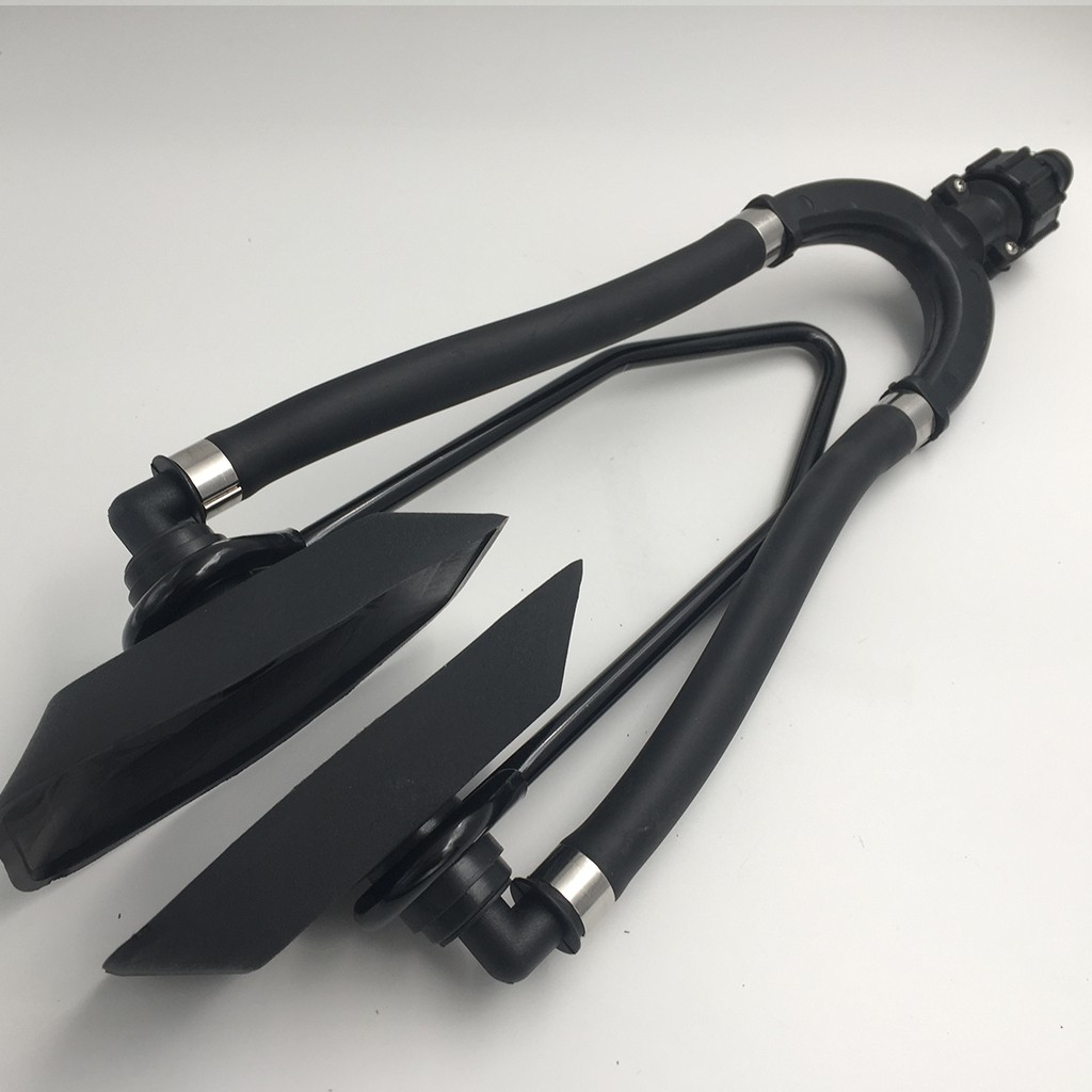 Dual Feed Outboard Flusher Rectangular Ear Muffs Boat Engine Motor Flusher Dual Feed Outboard Flusher Rectangular Ear Muffs Boat Engine Motor Flusher