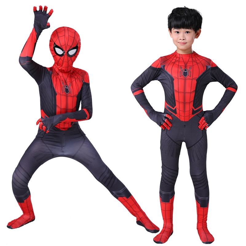 Kids Spider Man PS4 Advanced Suit Spiderman Children Cosplay Jumpsuit   0204006e4aa18320d1a6c618a8e1cf47