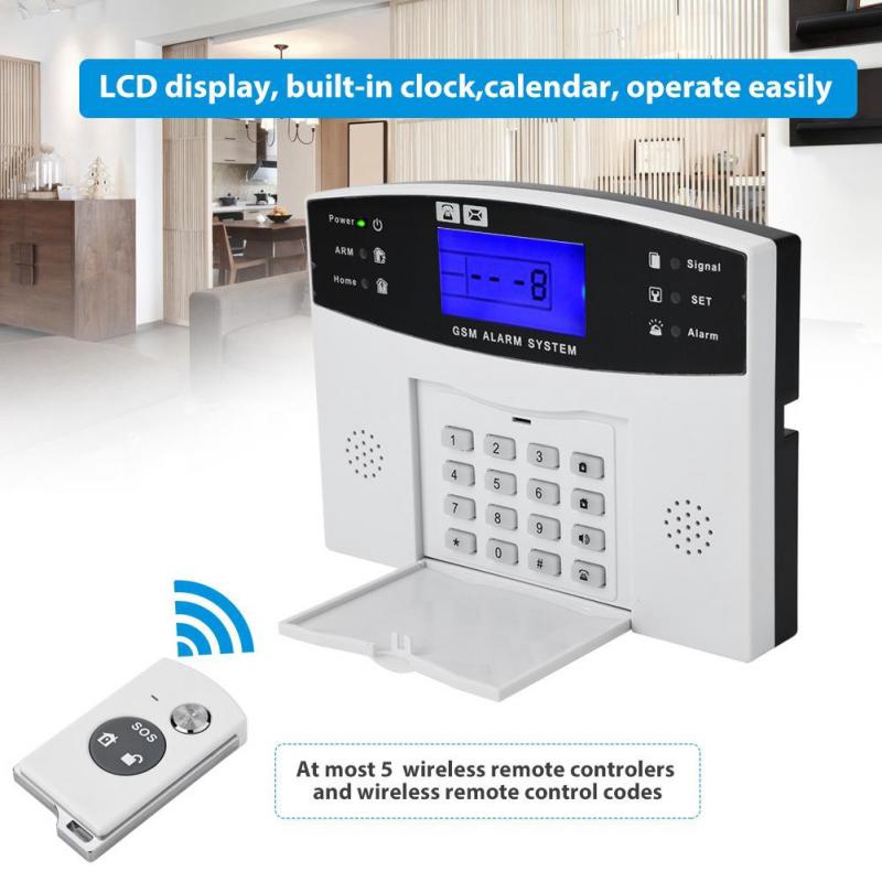 gsm home security alarm system