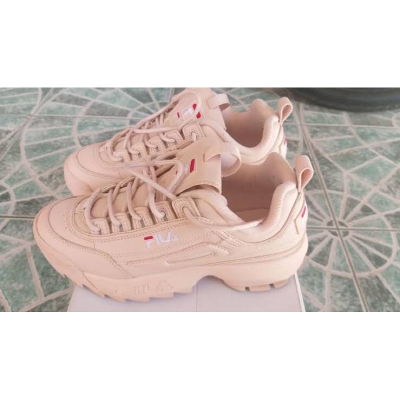 fila disruptor blush pink