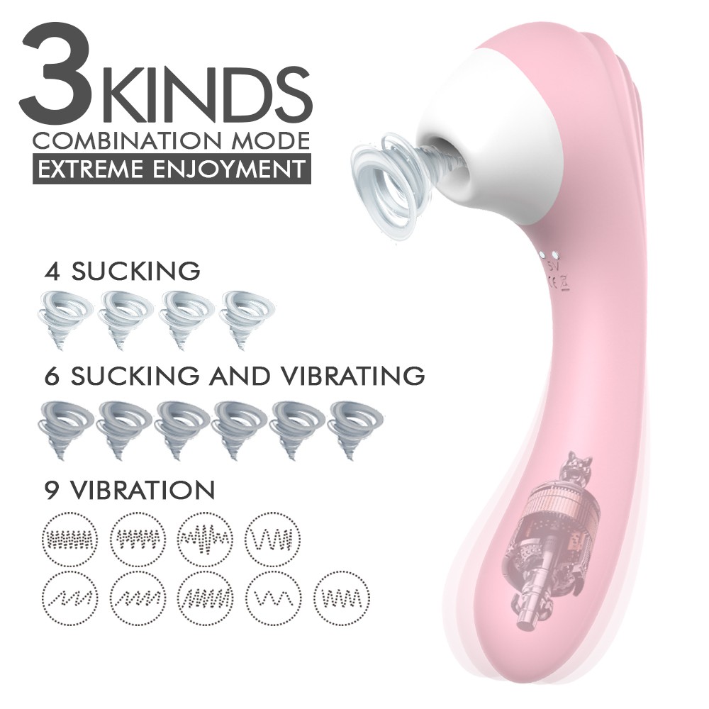 S-Hande ”Screaming” Wireless Gspot Suction Multi-frequency Vibration Sex Toy