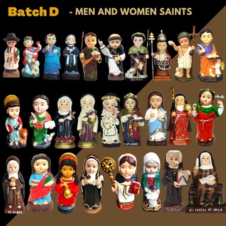 BATCH D - Men and Women Saints (WHOLESALE) Chibi Saints Religious Figurine CHIBI YOUNG - BAMBINO