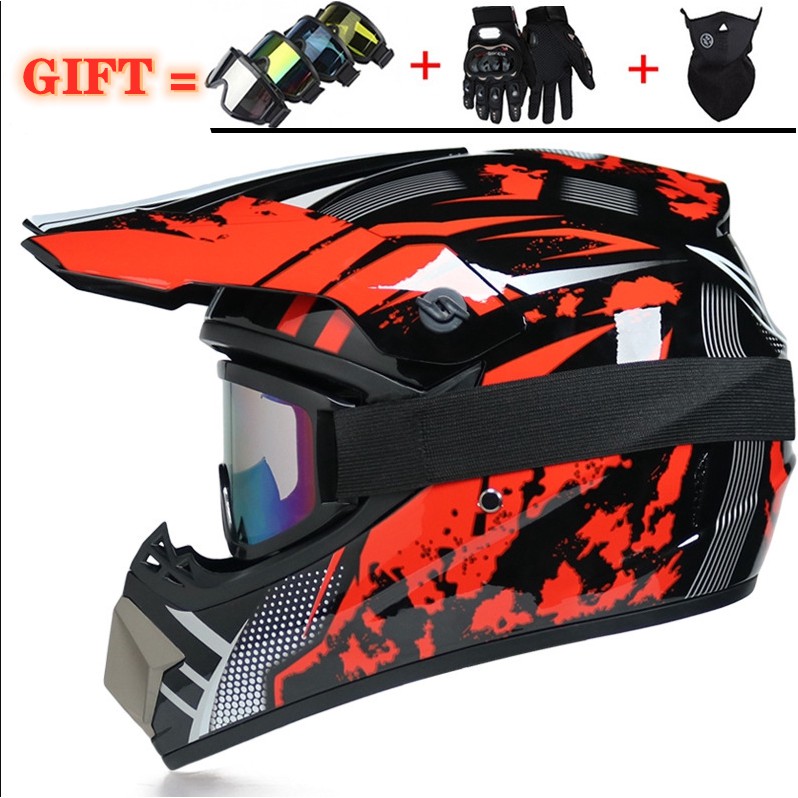 off road helmet goggles