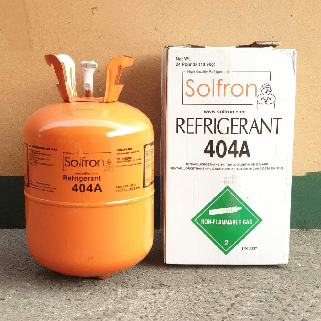 Solfron R404a Refrigerant (10kg) ORIGINAL FREON Shopee Philippines