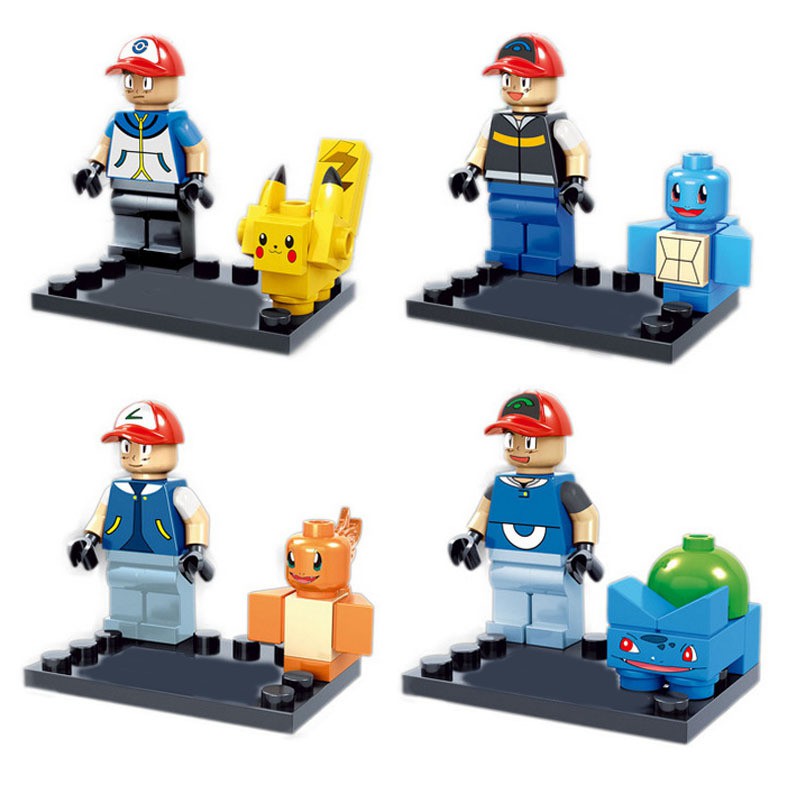 pikachu lego figure