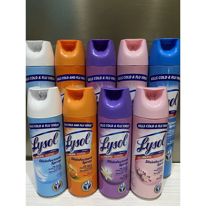 Lysol Disinfectant Lysol Disinfectant Spray Surface Disinfectant 510g 340g 170g Shopee 0213