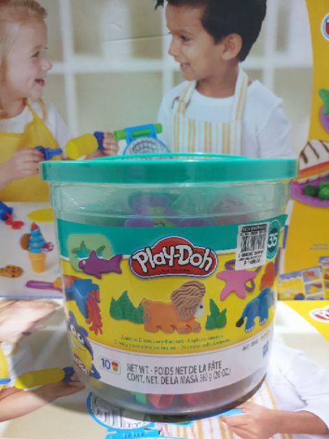 play doh animal discovery bucket