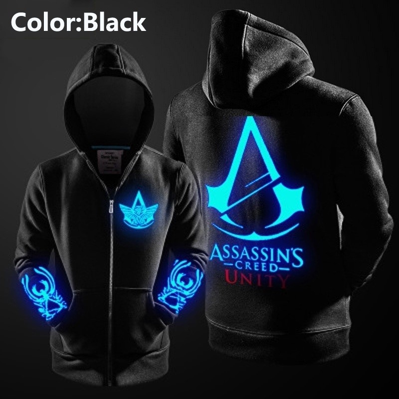 black assassins creed hoodie