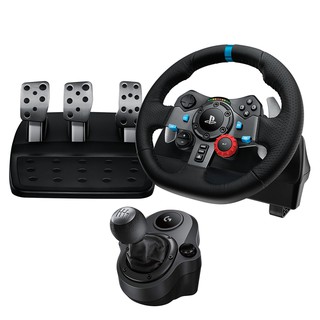 Logitech G29 Driving Racing Wheel + Driving Force Shifter Bundle ...