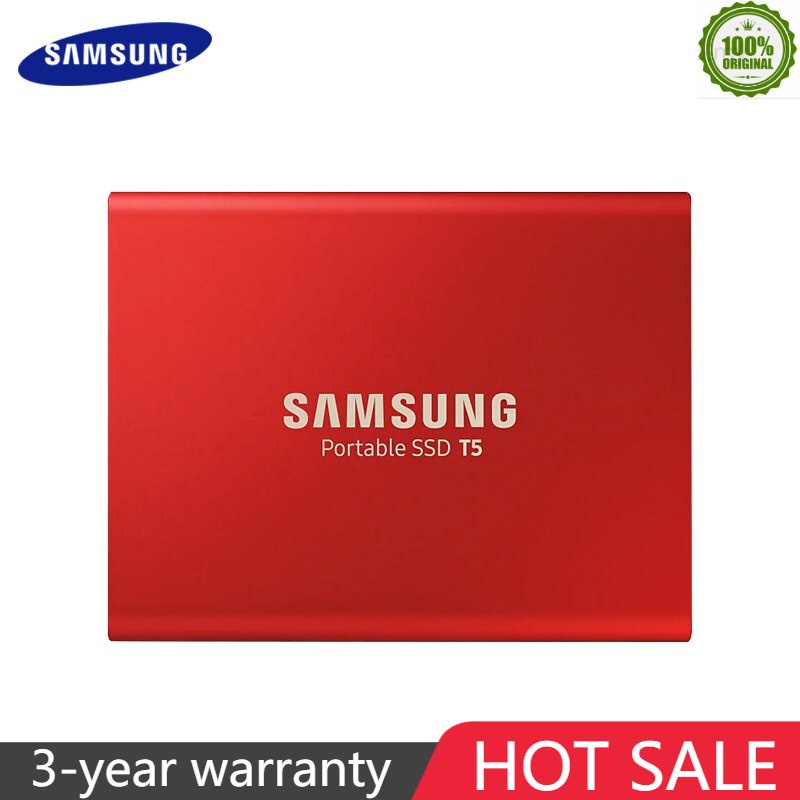 SAMSUNG T5 SSD 1TB 500GB Portable External Solid State Drive Gen2 And