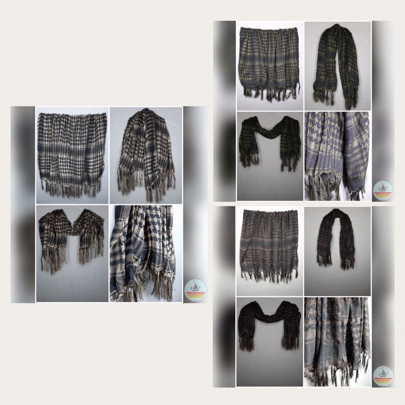 Checkered shawl for men (square type) Shopee Philippines